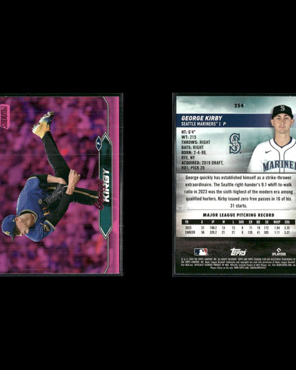 2024 Topps Stadium Club Pink Parallel Cards Lot (16) MLB Inserts RCs