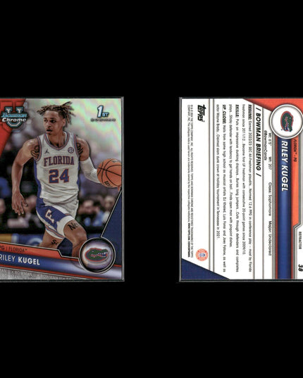 2024 Bowman University Chrome Lot (21) w/ Reed Sheppard, Kyle Filipowski, RCs