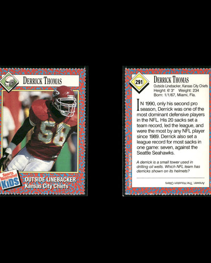 SI Kids Football Lot (19 Cards) Sports Illustrated for Kids Cards