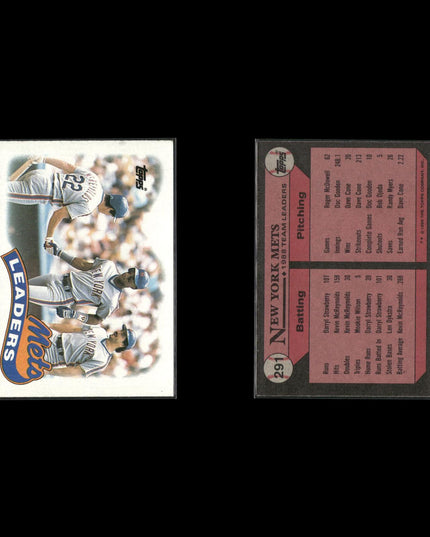 Darryl Strawberry Baseball Lot (19 Cards) Star Player Cards