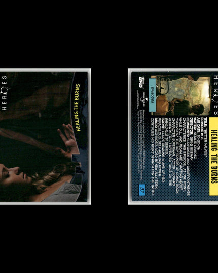 Heroes TV Show Trading Card Lot (27) – Topps 2007 Scenes, Characters