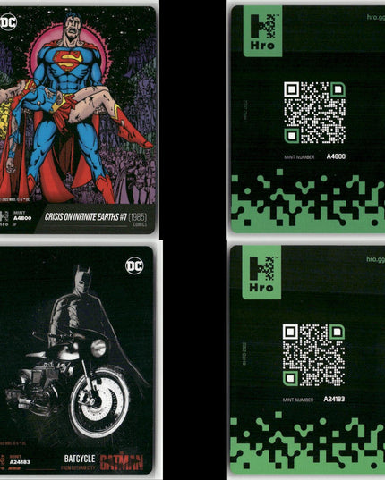 40-Card Lot 2022 DC Universe Batman Superman | Trading Cards DC Comics