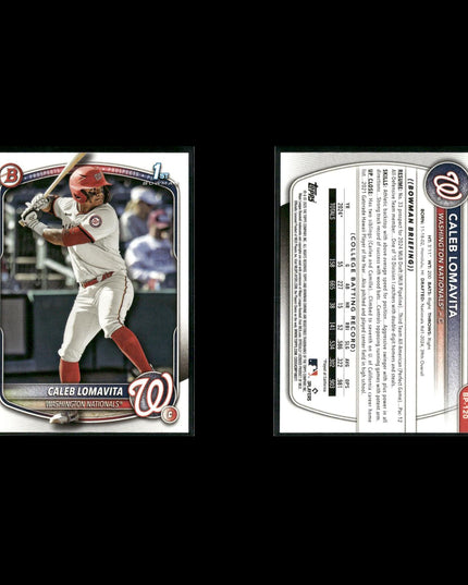 23-Card Lot 2025 Bowman Prospects 1sts | MLB Baseball Rookie Trading Cards Topps