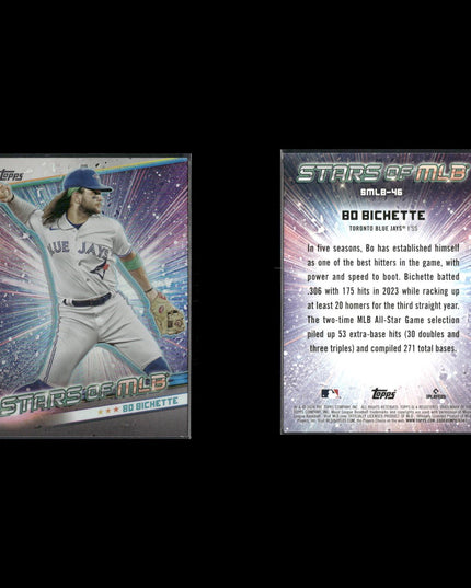 Bo Bichette 17-Card Lot Toronto Blue Jays Young Star Shortstop