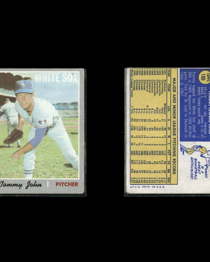 1970 Topps Baseball Lot (15) w/ Bill Mazeroski, Tommy John, Jim Kaat, RCs