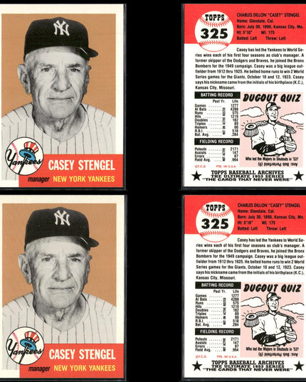 1991 Topps Archives 1953 Reprint Baseball Cards Lot (41) Vintage Style MLB