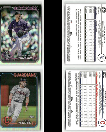 2024 Topps Chrome & Update Refractors Lot (29) RCs, Stars, ASG