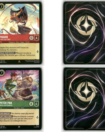 24 Card Rare + Super Rare Lot, Azurite Sea Disney Lorcana Set 6