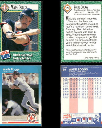 Wade Boggs 29-Card Lot Boston Red Sox HOF Batting Champ Legend