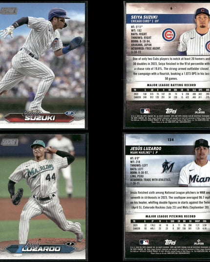2024 Topps Stadium Club Baseball Lot – 40 Cards – Stars, Rookies