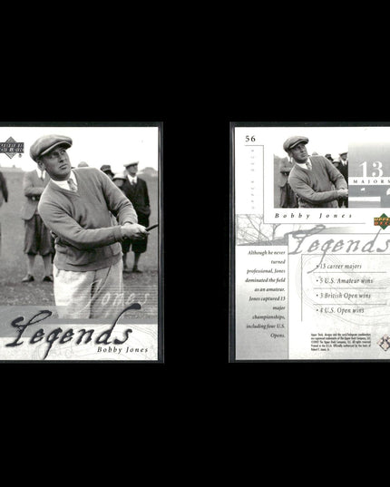 Golf Card Lot (22) Ty Tryon, Sorenstam, Tiger Woods, Howell RCs, Stewart