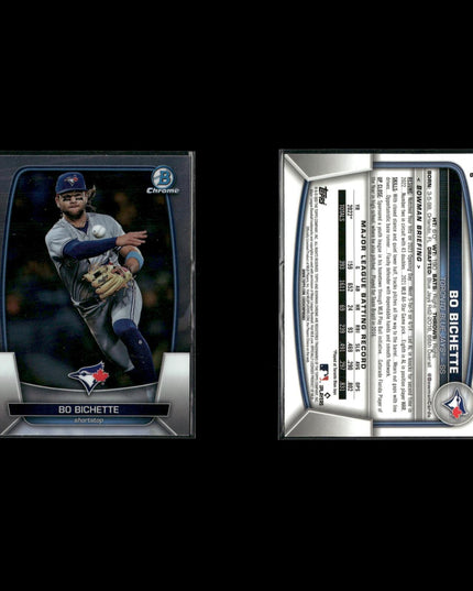 Bo Bichette 17-Card Lot Toronto Blue Jays Young Star Shortstop