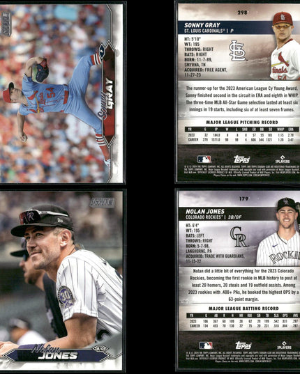 2024 Topps Stadium Club Baseball Lot – 40 Cards – Stars, Rookies