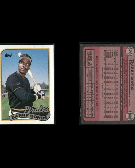 Barry Bonds 18-Card Lot SF Giants HR King 7x MVP Power Hitter