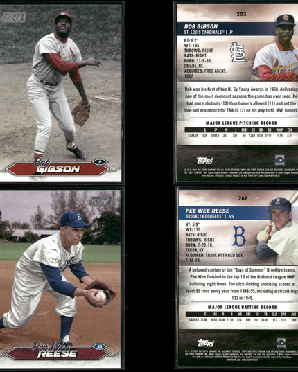 2024 Topps Stadium Club Legends Lot – 26 Cards – HOF Stars & Vintage Icons