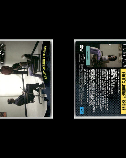 Heroes TV Show Trading Card Lot (27) – Topps 2007 Scenes, Characters