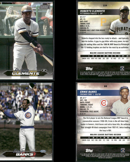 2024 Topps Stadium Club Legends Lot – 26 Cards – HOF Stars & Vintage Icons