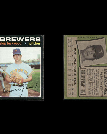 1971 Topps Baseball Lot (21) w/ Ted Simmons RC, Bill Mazeroski, Lee May Stars
