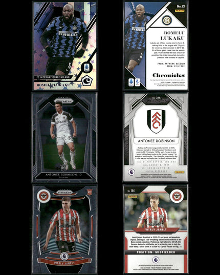 Soccer Card Lot (49) – Prizm, Mosaic, Topps Chrome, RCs, Intl Stars, MLS