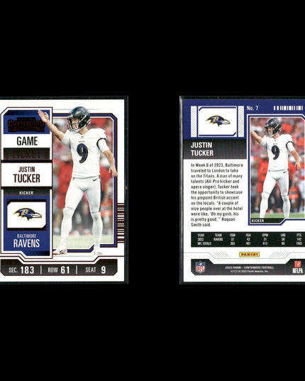 2023 Panini Contenders Football Lot (23) Stars, RCs, Inserts, Parallels