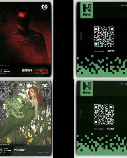 40-Card Lot 2022 DC Universe Batman Superman | Trading Cards DC Comics