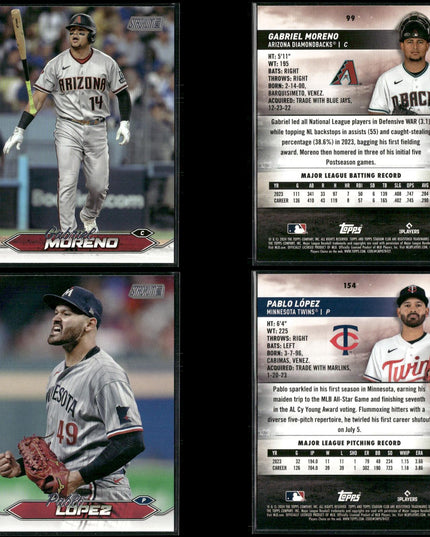 2024 Topps Stadium Club Baseball Lot – 40 Cards – Stars, Rookies