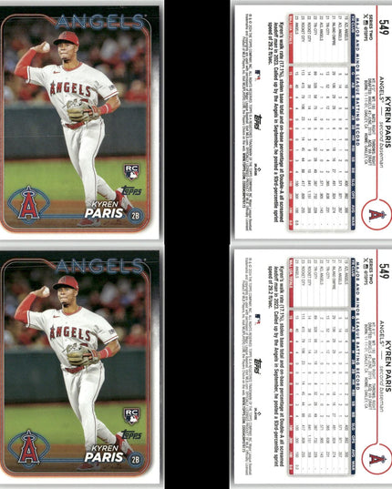 2024 Topps & Update Rookie Lot (30) RCs – Tigers, Royals, Dodgers, More