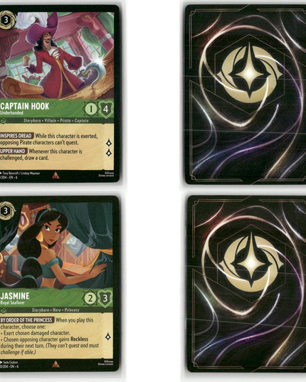 24 Card Rare + Super Rare Lot, Azurite Sea Disney Lorcana Set 6