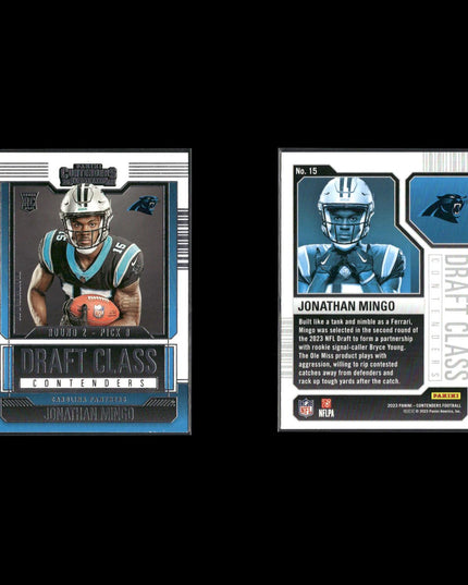 2023 Panini Contenders Football Lot (23) Stars, RCs, Inserts, Parallels