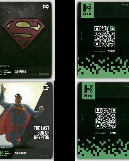 40-Card Lot 2022 DC Universe Batman Superman | Trading Cards DC Comics