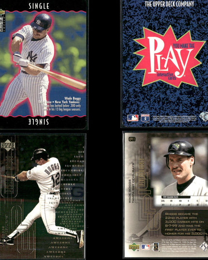 Wade Boggs 29-Card Lot Boston Red Sox HOF Batting Champ Legend