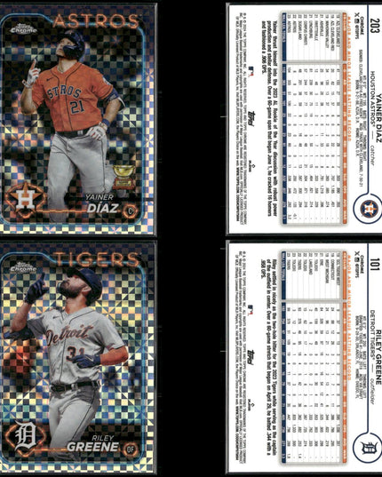 2024 Topps Chrome X-Fractor Lot – 31 Cards – Rookies & Stars