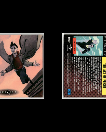 Heroes TV Show Trading Card Lot (27) – Topps 2007 Scenes, Characters