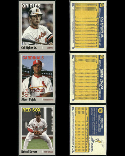 2025 Topps Heritage 1970 Baseball Lot (64 Cards) MLB