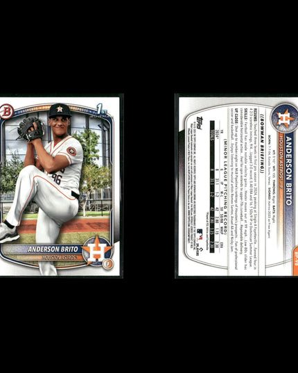 23-Card Lot 2025 Bowman Prospects 1sts | MLB Baseball Rookie Trading Cards Topps