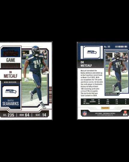 2023 Panini Contenders Football Lot (23) Stars, RCs, Inserts, Parallels