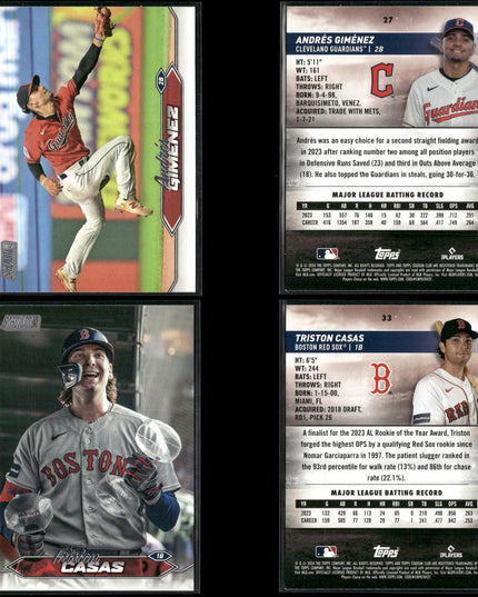 2024 Topps Stadium Club Baseball Lot – 40 Cards – Stars, Rookies