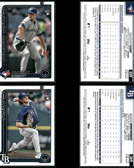 32-Card Lot 2025 Topps Rookie Baseball | MLB Trading Cards • Near Mint Condition