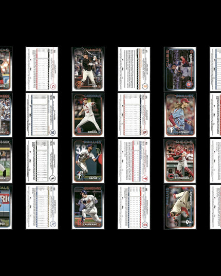2024 Topps + Topps Update Baseball Cards Lot (255) Stars Teams Variety MLB