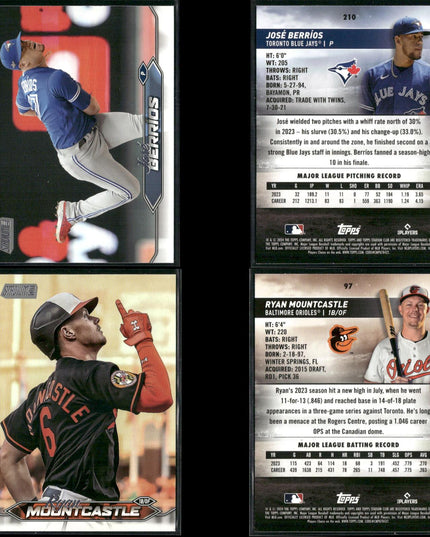 2024 Topps Stadium Club Baseball Lot – 40 Cards – Stars, Rookies