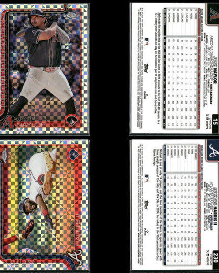 2025 Topps Chrome Refractors Lot (32) w/ Alec Bohm, Cedric Mullins, Ke’Bryan Hayes
