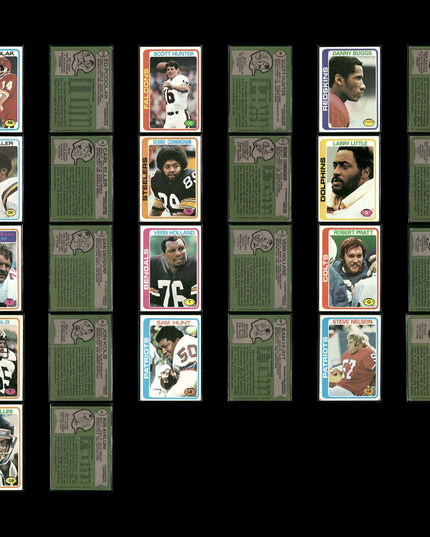 1978 Topps Football Card Lot x298 Stars RCs Cowboys Vikings HOF