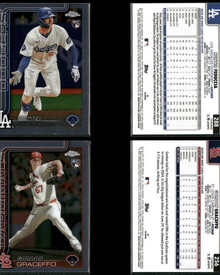 2025 Topps Chrome Rookie Lot (30) w/ Michael Harris II, Jace Jung, Seiya Suzuki RCs