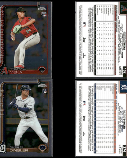 2025 Topps Chrome Rookie Lot (30) w/ Michael Harris II, Jace Jung, Seiya Suzuki RCs