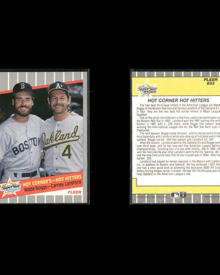 Wade Boggs 29-Card Lot Boston Red Sox HOF Batting Champ Legend