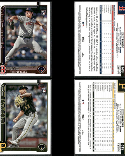 32-Card Lot 2025 Topps Rookie Baseball | MLB Trading Cards • Near Mint Condition