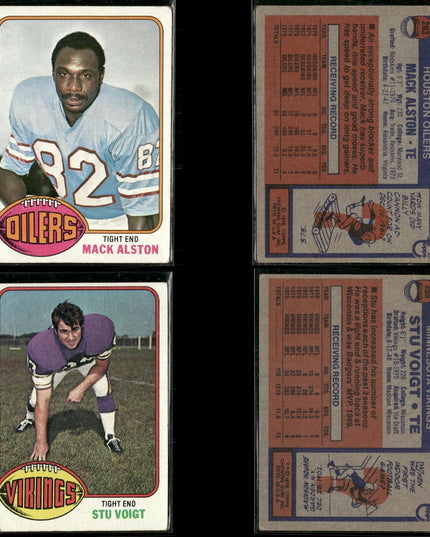 1976 Topps Football Card Lot – 42 Vintage NFL Cards – Bulk Lot