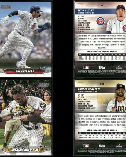 2024 Topps Stadium Club Baseball Lot – 40 Cards – Stars, Rookies