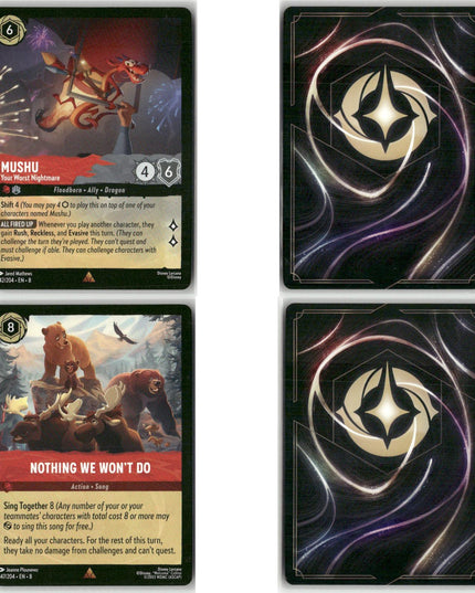 40 Card Rare + Super Rare Lot, Reign of Jafar Disney Lorcana Set 8