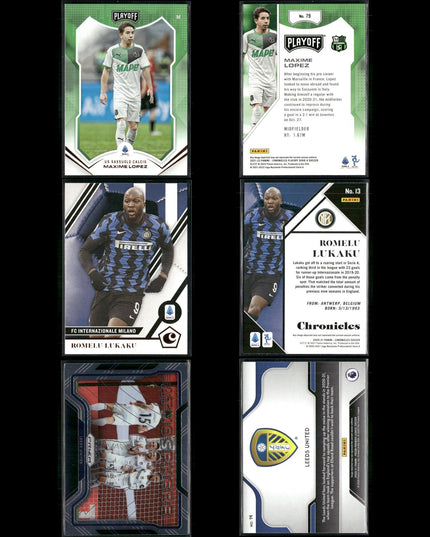Soccer Card Lot (49) – Prizm, Mosaic, Topps Chrome, RCs, Intl Stars, MLS